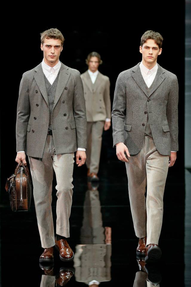 giorgio armani men's fashion